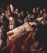 Francisco de Zurbaran The Death of St. Bonaventure oil